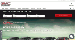Desktop Screenshot of gmcofchadron.com